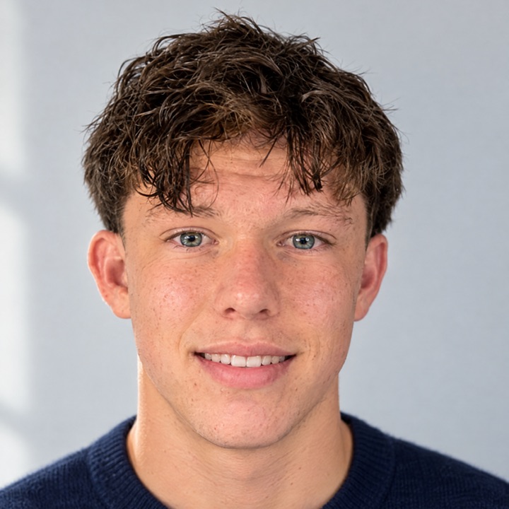 Max Dixon, smiling